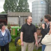 Wizyta francuskich rolników w pow. płockim 24.06.2009