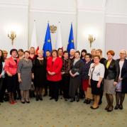 Rada ds. Kobiet i Rodzin z Obszarów Wiejskich w Pałacu Prezydenckim w dniu 8 marca 2015 r.