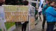 Manifestacja w Brukseli odnośnie budżetu na WPR po 2020